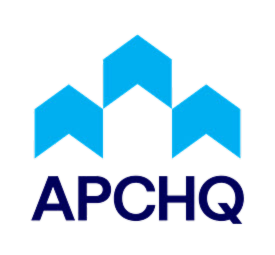 Logo de l'APCHQ – Association des professionnels de la construction et de l’habitation du Québec, partenaire des entrepreneurs en excavation et construction.